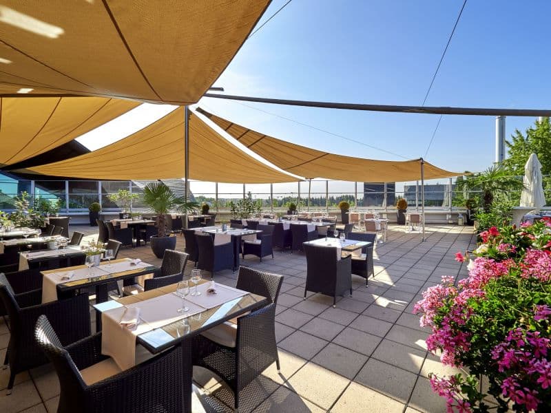 d'Coque Restaurant la Coquille Terrasse