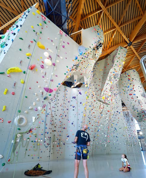 d'Coque Mur d'Escalade